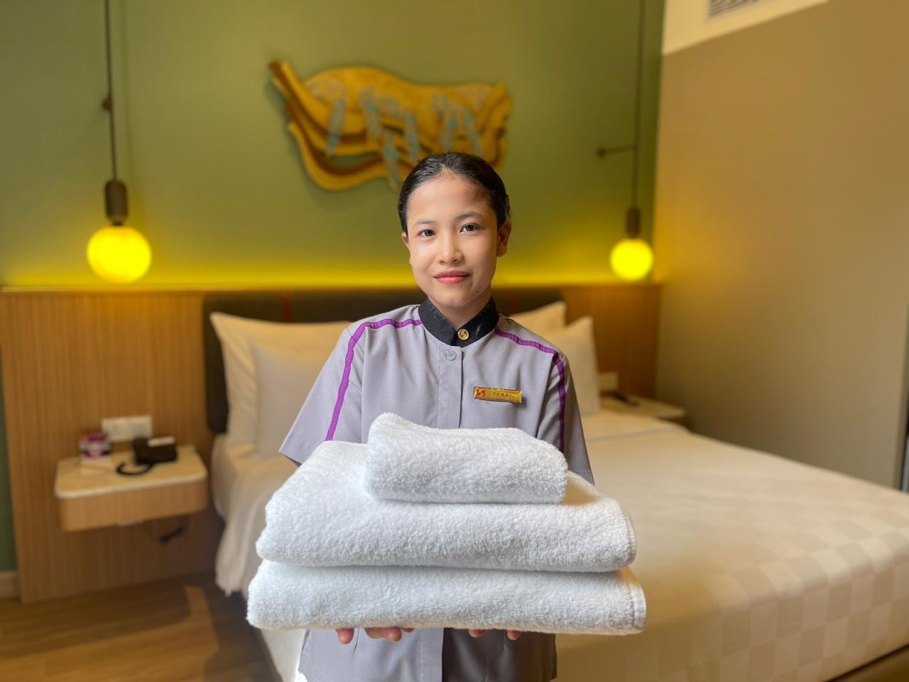 Fasilitas laundry eksklusif dengan standar internasional di Swiss-Belinn Indramayu.