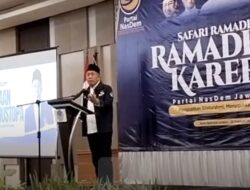 Safari Ramadan NasDem Jabar: Santuni Pesantren hingga Matangkan Strategi 2029P