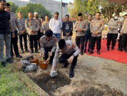 Pembangunan Masjid di Mako Baru Polres Cirebon Kota Dimulai