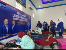 Demokrat Kabupaten Cirebon Kumpulkan 100 Kantong Darah, Tutup Rangkaian HUT ke-25